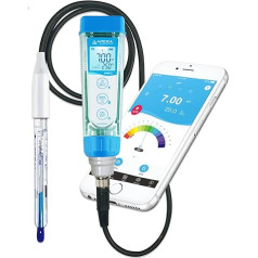 Apera Instruments PH60Z-VS pH mērītāju komplekts ar LabSen 855 pH/temperatūras elektrodu pH mērījumiem viskozos šķidrumu paraugos