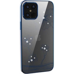 Devia Crystal Flora case iPhone 12 Pro Max blue