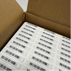 Pašlīmējošs DR uz Acustomagnetica viltus svītrkoda 58 kHz, saderīgs ar Sensormatic (iepakojumā 5000 gab.)