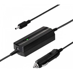 Klēpjdatora auto barošanas adapteris 65w dell 19.5v3.33a 4.5x3.0mm pin