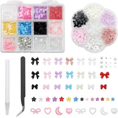 VEGCOO 3D-Nagelkunst-Anhänger (Stil B)