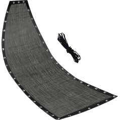 Šūpoles Auduma pārklājums, āra šūpuļtīkls Audums, ūdensizturīgs aizvietošanas materiāls dārza šūpuļkrēsliem Atpūtas krēsli Kempings Gultas Veranda Soliņi Pagalms Relaksācijas saimniecība Klājs Baseins Saules aizsardzība