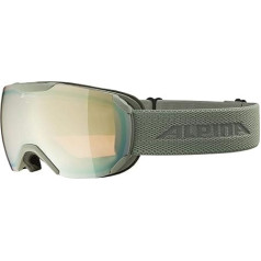 ALPINA PHEOS S Q Spoguļstikla, kontrastu uzlabojošas un polarizētas slēpošanas brilles ar 100% UV aizsardzību pieaugušajiem