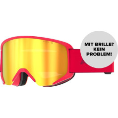 ATOMIC SAVOR STEREO Slēpošanas brilles - skaidra redze un pretatstarošana - augstas kvalitātes spoguļa pārklājums - Live Fit rāmis - saderīgas ar brilles valkātājiem, kas nēsā brilles