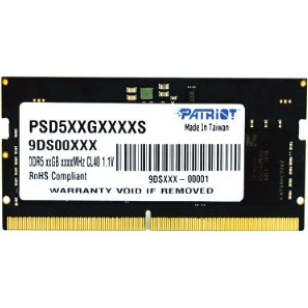 Patriot ddr5 32gb paraksts 4800mhz so-dimm