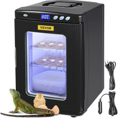 Inkubators 5°-60°C (36-140°F) 25L automātiskais inkubators ar konstantu temperatūru rāpuļiem vai abiniekiem