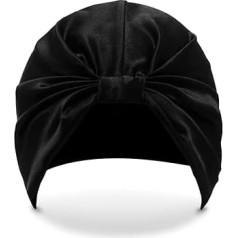 Silke matu apvalks - The Eva, 100% luksusa zīda matu apvalks, kas aizsargā un atjauno bojātus matus, miega cepure, piemērota frizētiem, cirtainiem un taisniem matiem, The Eva, vienības izmērs