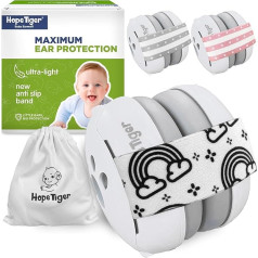 HopeTiger bērnu austiņas - troksni slāpējošas austiņas zīdaiņu dzirdes aizsardzībai