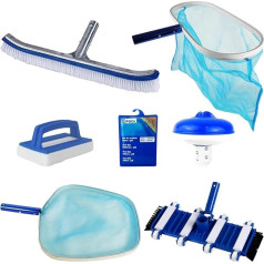 well2wellness® baseina piederumu komplekts tīrīšanas komplekts Premium 11-7 gab.