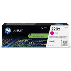 HP 220X Magenta oriģinālā lāzera printeru tonera kasetne