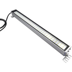 GWGQTELENC LED-Arbeitsleuchte 16 W für Werkzeugmaschine, 24 V, 220 V, CNC-Fräsmaschine, wasserdicht, AC/DC, Universal (DC 24 V-36 V)