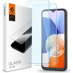 Spigen Rūdīts stikls priekš Samsung Galaxy A15 4G / 5G / A25 5G Glas.tR Slim - 2 gab.