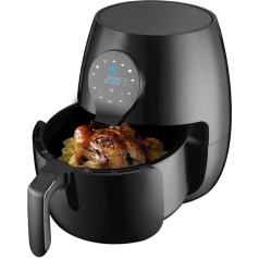 Avilia Digital Air Fryer 7,5L 1600W Digitālais vadības panelis, taimeris un temperatūras regulēšana, grozs un režģis, kas nav lipīgi, var mazgāt trauku mazgājamā mašīnā