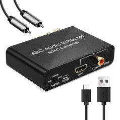 Daudzfunkcionāls loka audio ekstraktors, augstas veiktspējas audio pastiprinātājs, koaksiālais 3 ieejas metožu pārslēgšanas funkcija miksēšanas instrumentam, CD atskaņotājam, klubiem/bāriem