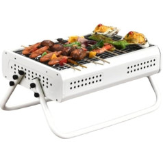 ZHCHAO grilēšanas iesmi, āra grila piederumi, kempinga, saliekami, pārnēsājami, grili (krāsa: D)