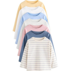 NEXT 7 iepakojuma krekli ar garām piedurknēm