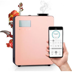 Aroma difuzors ēteriskajām eļļām | Ultraskaņas migla optimālai smaržu izplatīšanai | Klusa darbība ar automātiskās izslēgšanās funkciju | Ideāli piemērots jogai, meditācijai un guļamistabai