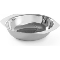 Tērauda salātu trauks 120 x 30 mm diametrā