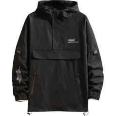 SRZYMJ Vēja jaka Vīriešu vilnas mētelis Vīriešu 4XL velosipēdu jaka Vīriešu atstarojoša jaka Viegla lietus jaka Vīriešu vilnas mētelis Vīriešu 4XL vilnas mētelis Vīriešu 4XL flīsa oderējums jakai