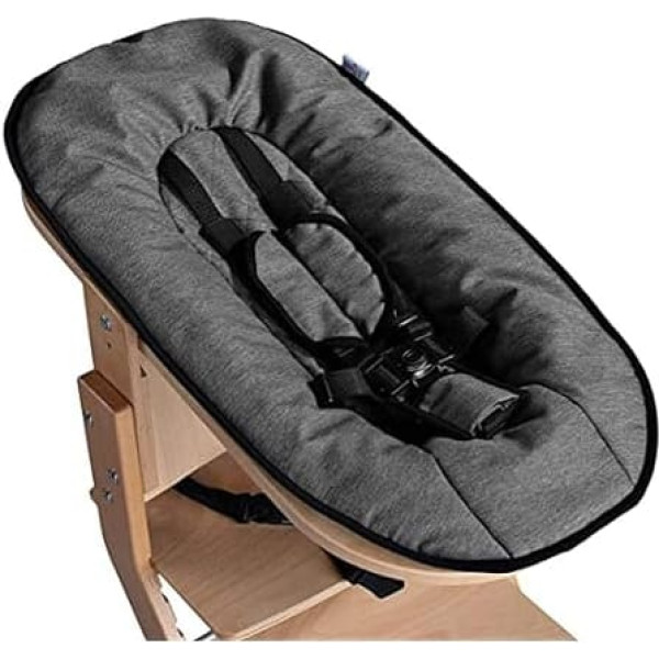 tiSsi ® Baby stiprinājums augstajam krēslam Natural Anthracite Multi-Coloured