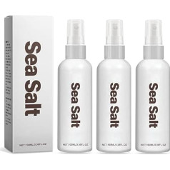 Jūras sāls izsmidzināms līdzeklis, matu teksturēšana, jūras sāls matu laka 100 ml, sāls ūdens izsmidzināms līdzeklis pilnākiem matiem un stabilai tekstūrai, dabīgs jūras sāls izsmidzināms līdzeklis, biezu matu kopšanas līdzeklis, teks