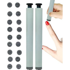 Fingernail Art Stamper - Tierdesign Nagelstempel,Schmutzabweisendes Silikon Maniküre-Zubehör für Damen Mädchen Jugendliche Kinder Familie