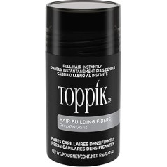 TOPPIK Matu veidojošās šķiedras, pelēkas, 12 g