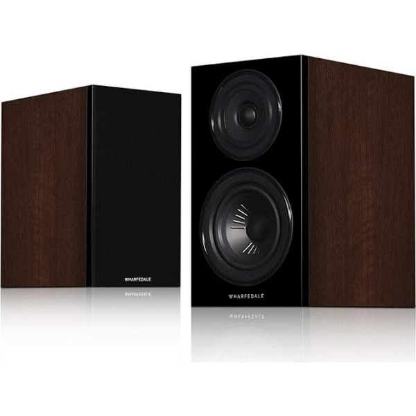 Wharfedale Diamond 12.1 grāmatu plaukta vai statīva skaļrunis (valriekstu pērle)