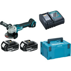 Makita akumulatora leņķa slīpmašīna 18 V, iepakojumā 1 gabals, DGA506RTJ
