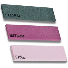 Tyrolit Life Slēpošanas un snovborda malu slīpmašīnas komplekts - 3 daļu keramikas vīles komplekts jaudīgām sniega dēļu un slēpju malām - viegla labošana, slīpēšana un asināšana