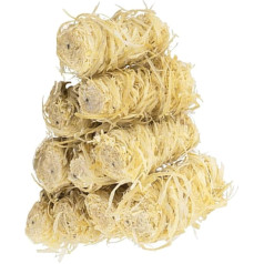 Abaodam 150 gab Dabīgā koka aizdedzinātājs grilam un kamīnam Ātri uzliesmojošs āra aktivitātēm un kempingiem Praktisks ugunsgrēka kurinātājs efektīvai uguns aizdedzināšanai