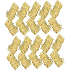 TOYANDONA 100 dabīgo šķiltavu iepakojums, praktiski uguns aizdedzinātāji grilēšanai, kempingiem un brīvdabas aktivitātēm, lai viegli aizdedzinātu uguni.