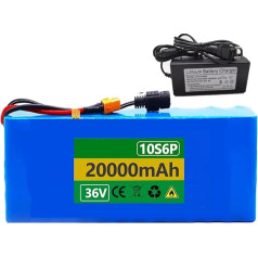 36 V 8 Ah 10 Ah 10 Ah 15 Ah 25 Ah E-Bike akumulators, elektrisko velosipēdu akumulators 36 V augstas jaudas litija akumulatoru komplekts 36 V elektrisko velosipēdu ūdensizturīgs PVC akumulators 200 W 500 W 750 W 800 W motoram