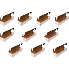 10 gabali - 800 gabalu tirdzniecības karšu glabāšanas kaste - Woodhaven Trading Firm Brand