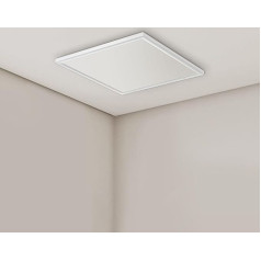 EVOKOR infrasarkanais sildītājs, uzstādāms pie griestiem, 400 W, infrasarkanais sildītājs, radiatora sildīšanas panelis, infrasarkanais griestu sildītājs ar aizsardzību pret pārkaršanu, elektriskais sildītājs, enerģijas taupīšana, 627 x 