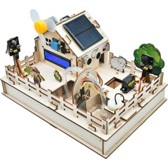 KEYESTUDIO IoT kontroles viedās fermas sākumkomplekts Arduino ESP32, elektroniskās programmēšanas komplekts, saderīgs ar Arduino Scratch tiešsaistes apmācībām, DIY sensoru komplekts, STEM izglītības komplekts pieaugušajiem