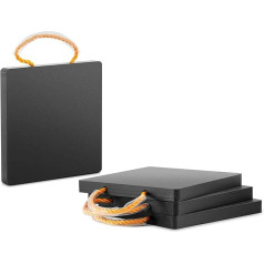 MSW MSW-CP-300-7H Celtņa plāksnes 30 x 30 x 3 cm Slodze līdz 7000 kg 4 pamatnes plākšņu iepakojums Atbalsta plāksnes Atbalsta plāksnes Atbalsta plāksnes