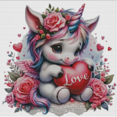 Vienradzis drukāts krustdūriens komplekts pieaugušajiem bērniem iesācējiem 65x65cm DIY 14CT ēģiptiešu kokvilnas izšūšanas māksla, drukāti modeļi izmēri adatu adatu mākslas amatniecība mājas sienas dekoram