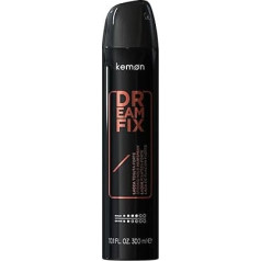Kemon - Dreamfix profesionāla matu laka ar fiksācijas efektu, ideāli piemērota frizūrām, ilgnoturīga matu sakārtošana, 300 ml
