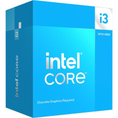 Core i3-14100 f box procesors līdz 4,7 GHz lga1700