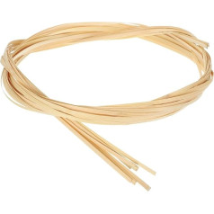 iepirkumu karte 7 bambusa sloksnes aušanai, grozu aušanas piederumi, grozu aušanas piederumi, grozu aušanas piederumi, remonta komplekts, 0,5 mm biezas, plānas bambusa sloksnes grozu veidošanai, DIY, amatniecībai, mēbelēm, lustrām.