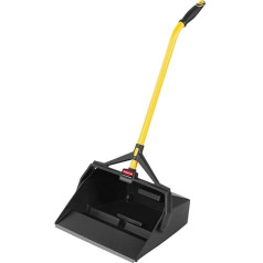 Rubbermaid Commercial Products Maximizer mitro/sauso netīrumu tvertne ar stiprinājumu, melna (2018806)