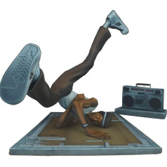 Hip Hop elements Skulptūra Mākslinieks Statuja Mūsdienu abstraktā figūra Statuja Rap Music Star Resin Skulptūra Resin Desktop Fashion Home Decor DJ Breakdance (B Boy)