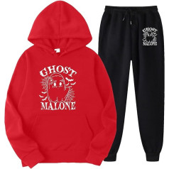 Eauptffy Sieviešu treniņtērpu komplekts, Hoodies un skriešanas bikses, Hoodie komplekts, Halloween drukāts treniņtērpu komplekts, divdaļīgs treniņtērpu komplekts ar kapuci, gadījuma vaļīgs brīvā laika kostīms, stilīgs ziemas sporta kompl