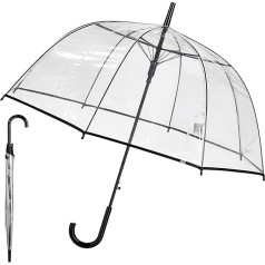 Cepewa Lietussargs Zvanu Lietussargs Caurspīdīgs Caurspīdīgs Automātisks diametrs 84 cm Lietussargs ar nūju