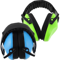 HAPINARY 2 gab Bērnu skaņas izolācijas ausu kausi Bērnu poza Ausu lidaparāts Ceļojumi Essentials Ausu aizsargi trokšņu samazināšanai bērniem Ausu aizsardzība Ausu aizsargi Abs