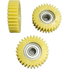 3 Stück 30T Nylon-Zahnräder for Elektrofahrräder, 608RS-Lagerwellenloch 8 mm Zahnräder, Motorrad-Ritzelteile 40 x 12 mm