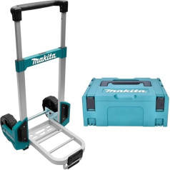 Makita TR00000001 Transportēšanas ratiņi + Makpac 2 sistēmas koferis