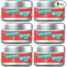 Wella Messy Go Matt Clay, 75 ml - 6 gabalu iepakojums