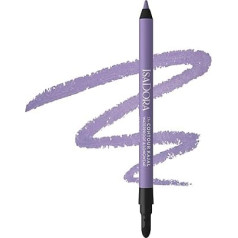 IsaDora Perfect Contour Kajal - Spēcīgi noturīgs, nesmērējas - Eyeliner Pen Ideāli piemērots dūmakainām acīm - Ļoti pigmentēts un hipoalerģisks - Viegli uzklājams - Eyeliner Pen - Purple Lilac